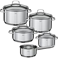 Los mejores  - RÖSLE 13141 Batería de Cocina- Acero Inoxidable- 16 cm- 5 Unidades